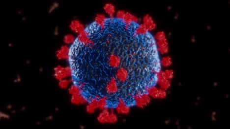 Virus-Coronavirus-Microscópico-Covid-19-Célula-Ncov-Infección-Corona-Macro